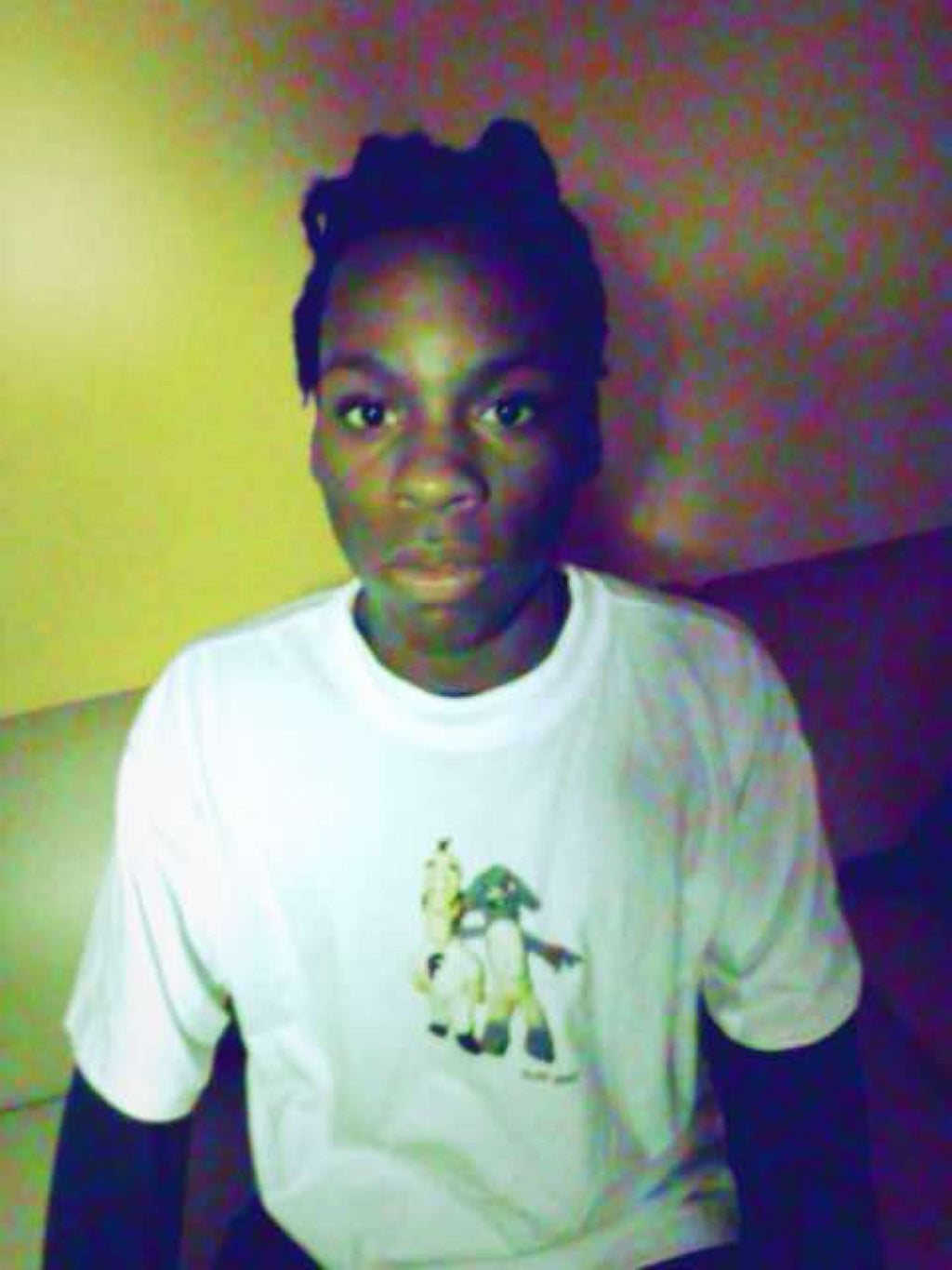 Flot Man and Purple Dog Guy Tee