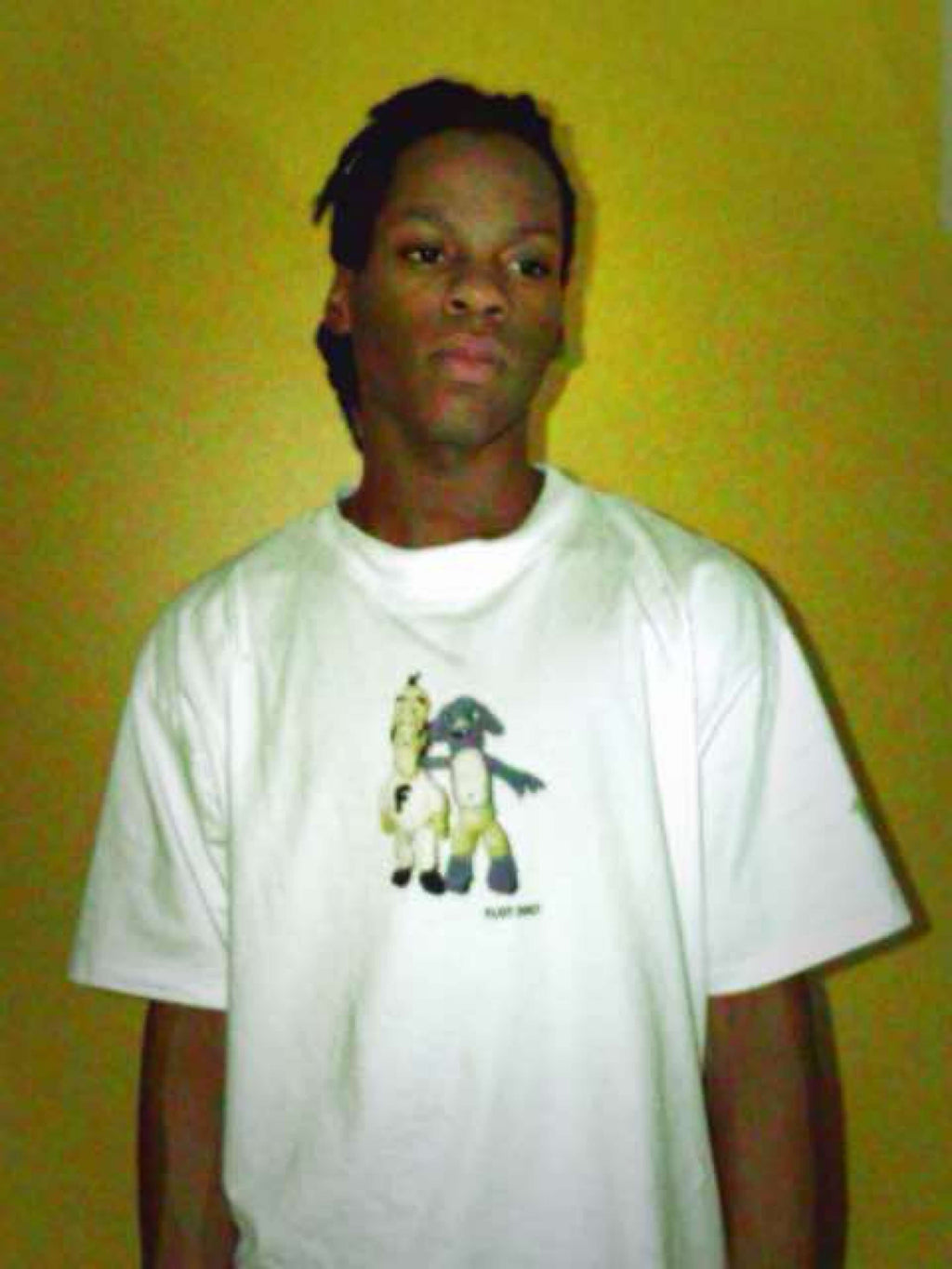 Flot Man and Purple Dog Guy Tee