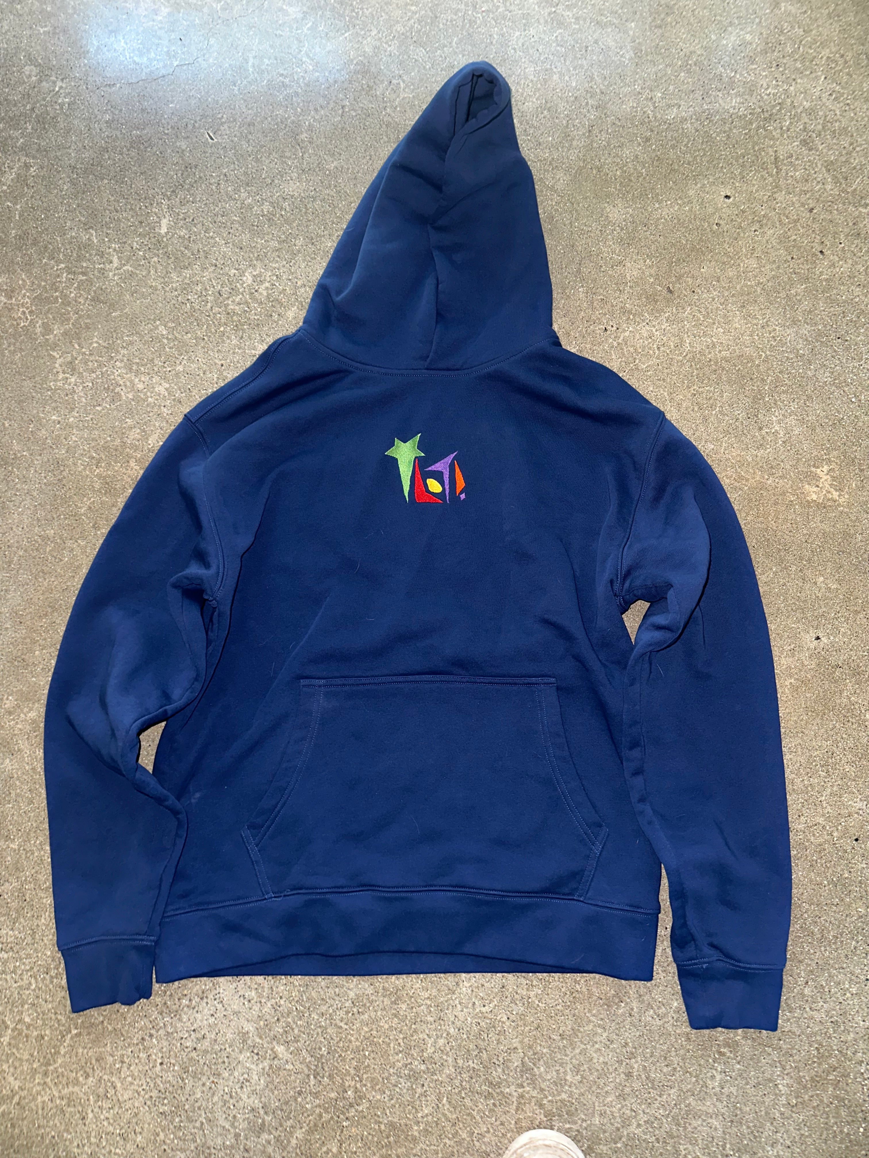 Embroidered Flot Logo Hoodie