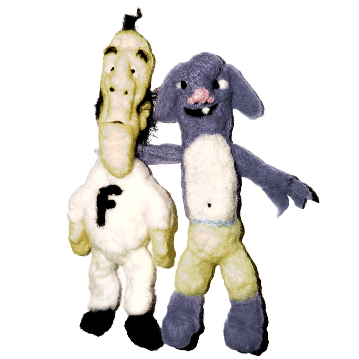 Flot Man and Purple Dog Guy Tee