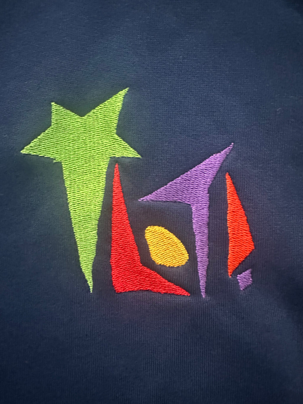 Embroidered Flot Logo Hoodie